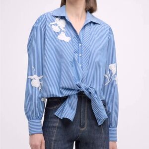 Cinq A Sept Lya Stripe Marianna Top